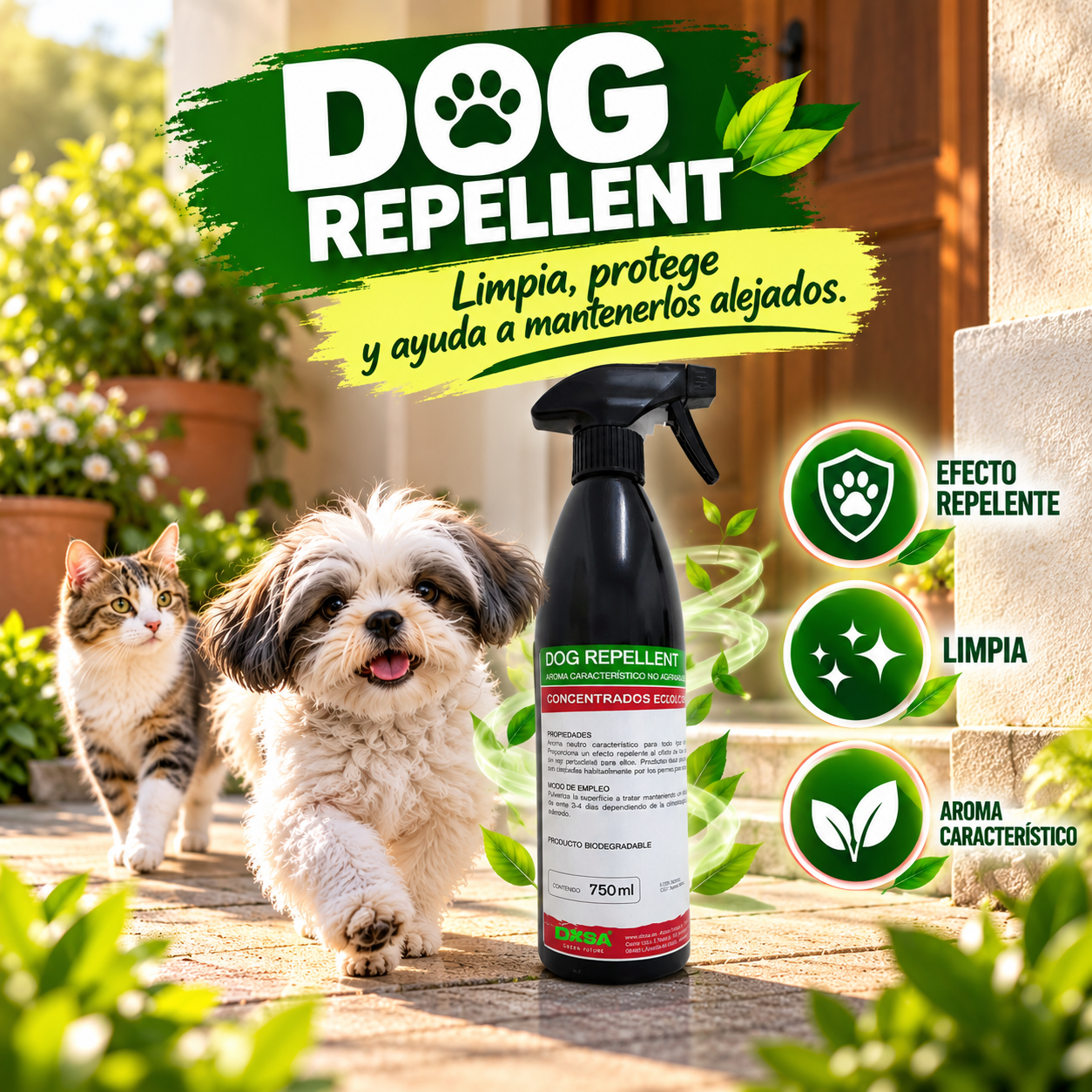 repelente para perros y gatos